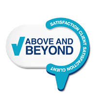 above and beyond logo